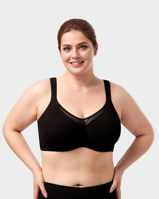 Plus Size Verkoelende Minimizer BH met Volledige Bedekking