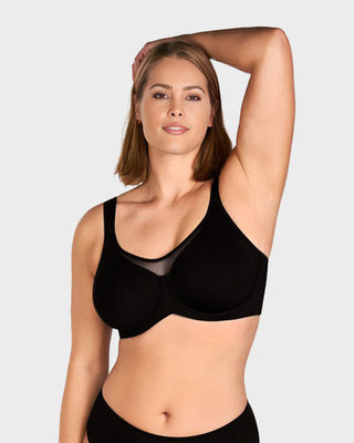 Plus Size Verkoelende Minimizer BH met Volledige Bedekking