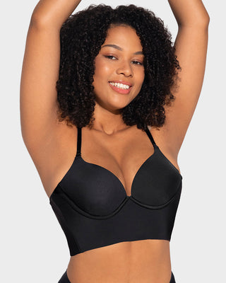 Naadloze Diepe V-Rugloze BH