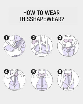 Naadloze Full-Body Shaping Bodysuit