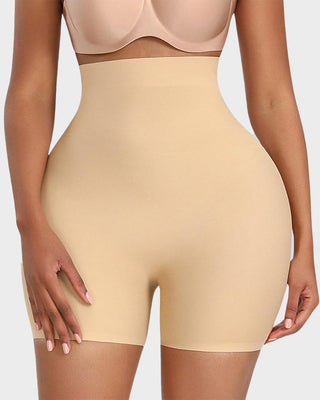 Naadloze High-Waist Shapewear Shorts met Booty Lift & Tummy Control