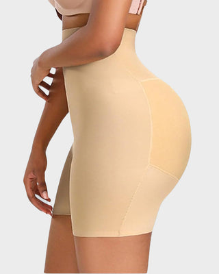Naadloze High-Waist Shapewear Shorts met Booty Lift & Tummy Control