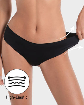 Naadloze Ice-Silk Low-Rise Dames Slips (5-Pack)