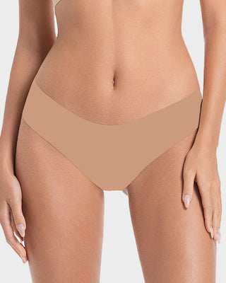 Naadloze Ice-Silk Low-Rise Dames Slips (5-Pack)