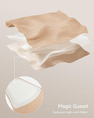 Naadloze String met Camel Toe Cover (5-Pack)