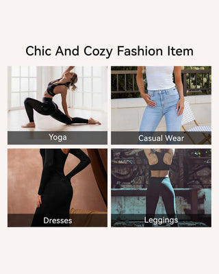 Tangas sin costuras con cubierta para el camel toe (paquete de 5)