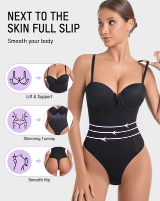 All-in-One Shaping String Bodysuit