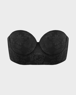 Gladmakende Kant Longline Straploze Beugel-BH