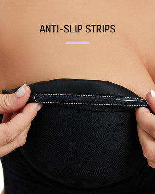 Gladmakende Kant Longline Straploze Beugel-BH