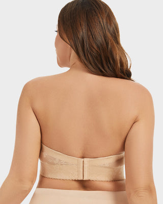 Gladmakende Kant Longline Straploze Beugel-BH