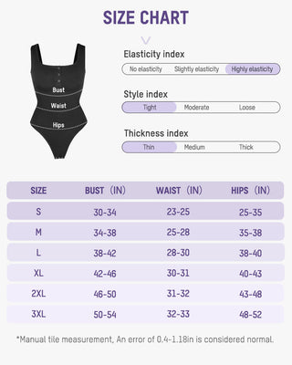 Shaping Bodysuit met Drukknoopsluiting en Driehoekige Halslijn