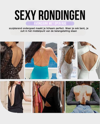 Body sin tirantes en forma de U con tanga