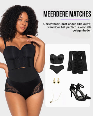 Sujetador sin tirantes con espalda baja