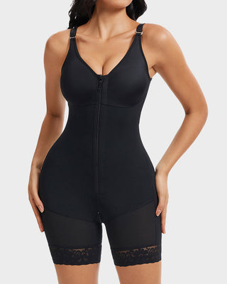 Corrigerende Body Shaper met Rits & Bil Lift – Fajas Colombianas