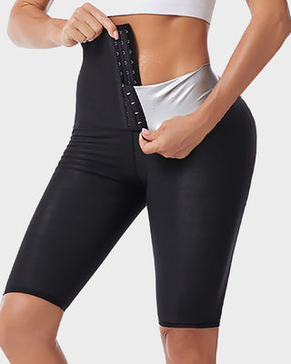 High Waist Tummy Control 5/8 Workout Sauna Legging