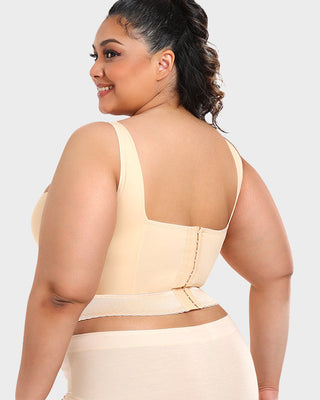 Longline Push-Up BH met Ingebouwde Shapewear