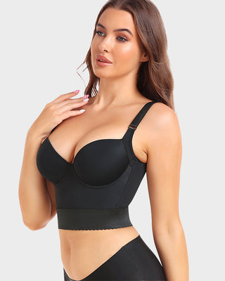 Longline Push-Up BH met Ingebouwde Shapewear