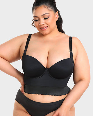 Longline Push-Up BH met Ingebouwde Shapewear