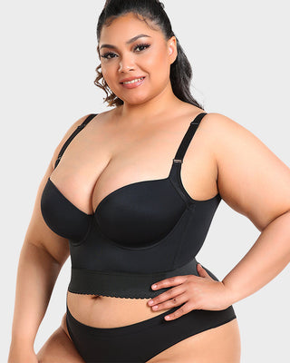 Longline Push-Up BH met Ingebouwde Shapewear