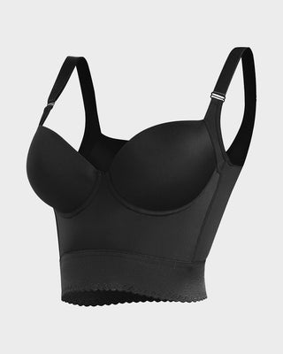 Longline Push-Up BH met Ingebouwde Shapewear