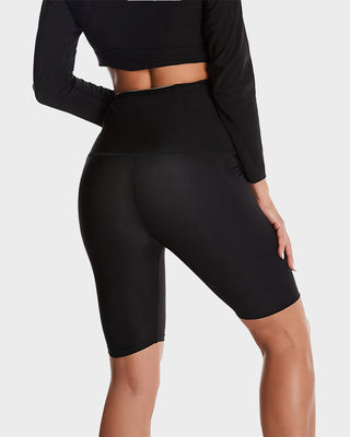 High Waist Tummy Control 5/8 Workout Sauna Legging