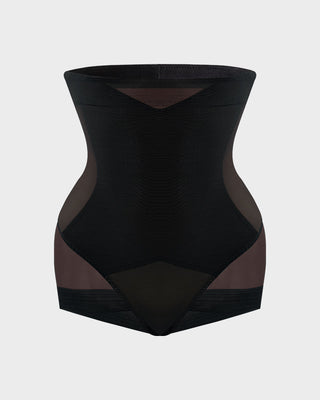Hoge Taille Mesh Shapewear Panty met Billift