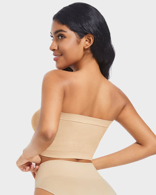 Naadloze Comfort Strapless Bandeau BH zonder Padding