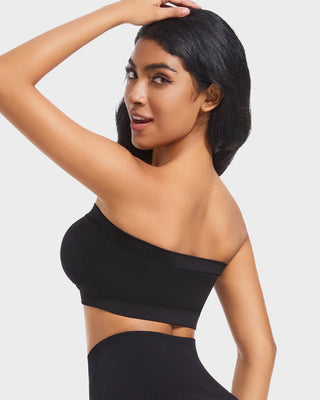 Naadloze Comfort Strapless Bandeau BH met Padding