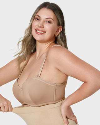 Beugel-BH met Voorgevormde Cups en Kantafwerking – Afneembare Bandjes