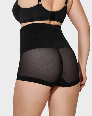 Hoge Taille Mesh Shapewear Panty met Billift