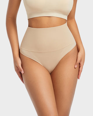 Ultra High-Waist Naadloze Tummy Control String