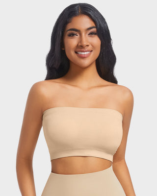 Naadloze Comfort Strapless Bandeau BH met Padding