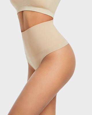 Ultra High-Waist Naadloze Tummy Control String