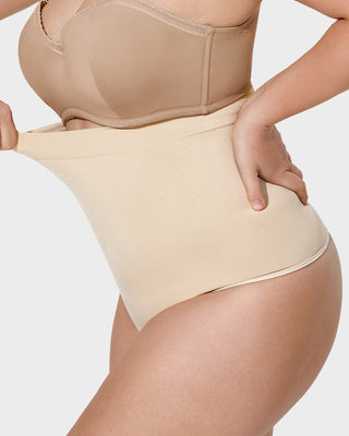 High Waist Tummy Control String (2-pack)