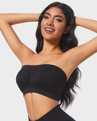 Naadloze Comfort Strapless Bandeau BH zonder Padding