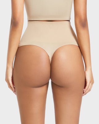 Ultra High-Waist Naadloze Tummy Control String