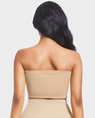 Naadloze Comfort Strapless Bandeau BH met Padding