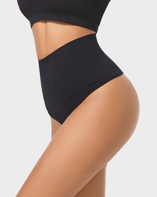 Ultra High-Waist Naadloze Tummy Control String