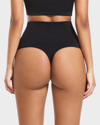 Ultra High-Waist Naadloze Tummy Control String