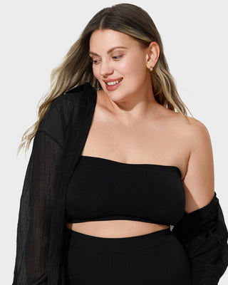 Naadloze Comfort Strapless Bandeau BH met Padding