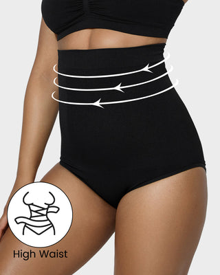 Waist Tummy Control Brief Panty (2 Pack)