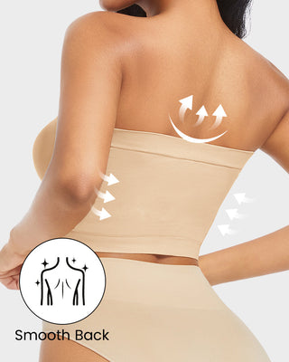 Naadloze Comfort Strapless Bandeau BH zonder Padding