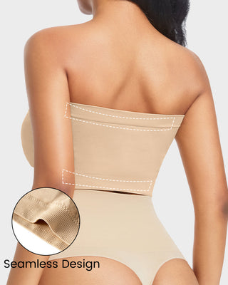 Naadloze Comfort Strapless Bandeau BH met Padding