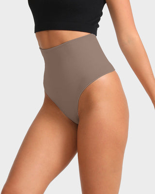Ultra High-Waist Naadloze Tummy Control String