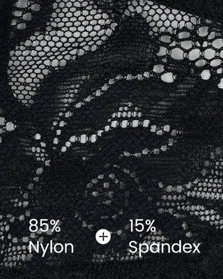 Kanten Push-Up BH – Volledige Bedekking