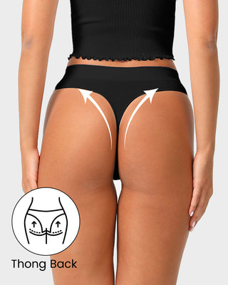 Naadloze Low-Rise String voor Dagelijks Comfort (3-Pack)