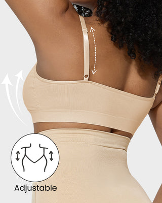 Dames Beugelloze Sculpt BH met Volledige Dekking en Zonder Vulling