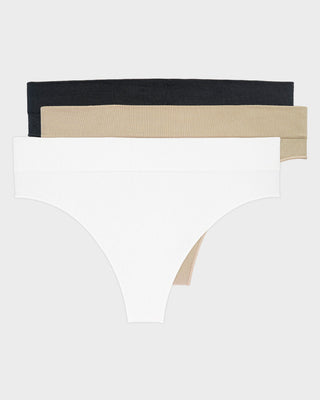 Naadloze Low-Rise String voor Dagelijks Comfort (3-Pack)