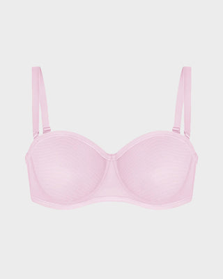 Strapless Mesh Beugel-Balconette BH