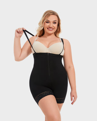 Open Bust Tummy Control Body Shaper – Voor een Slanker, Gevormd Silhouet